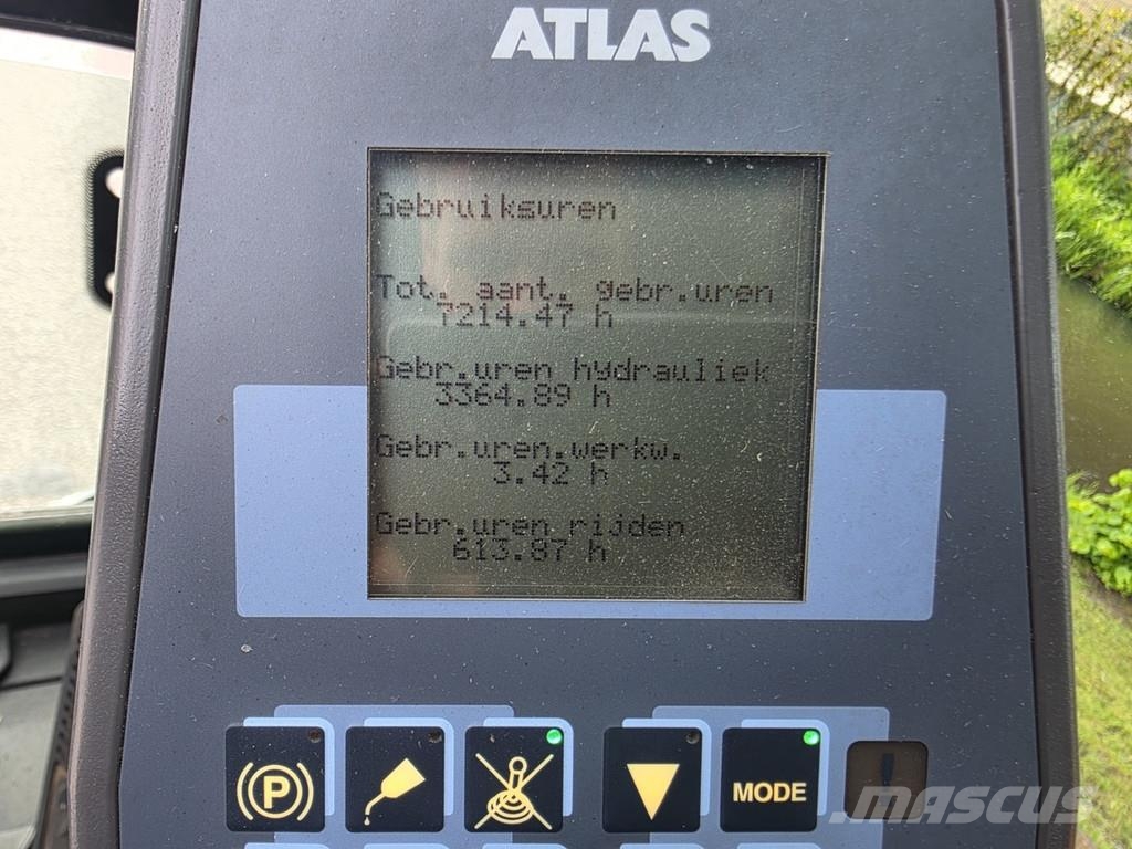 Atlas mh 250 handler 7214 hours overslagkraan atlas mh 2 工业挖掘机