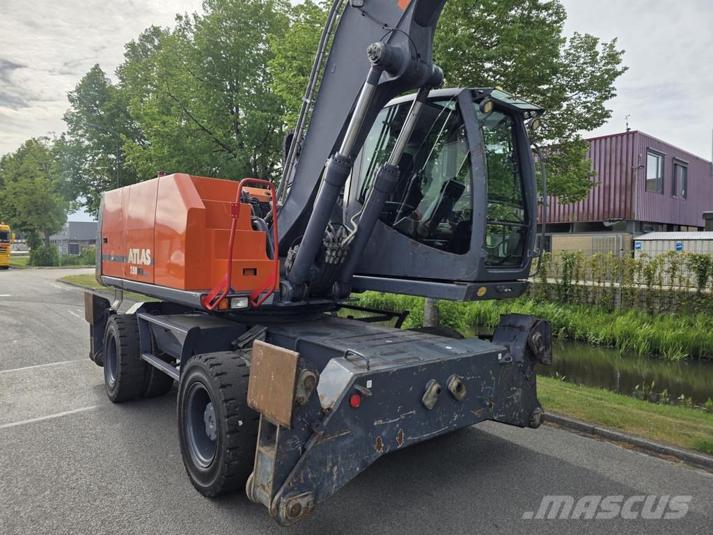 Atlas mh 250 handler 7214 hours overslagkraan atlas mh 2 工业挖掘机