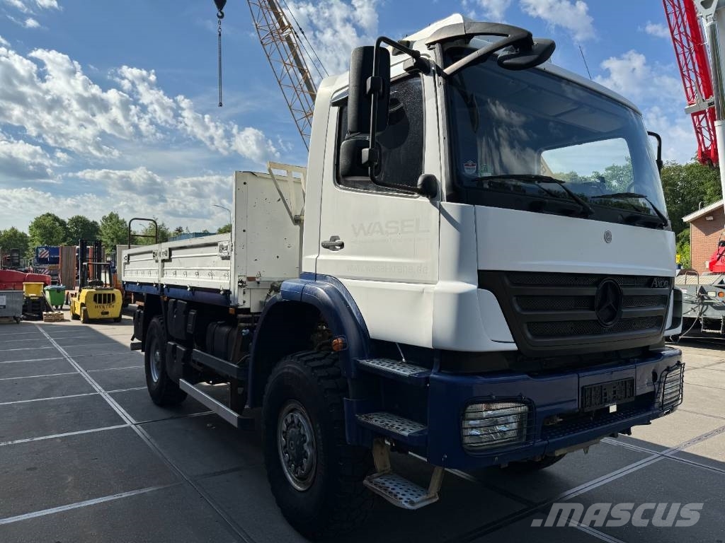 Mercedes-Benz 1829 A 4x4 Axor - R Flatbed / Dropside trucks