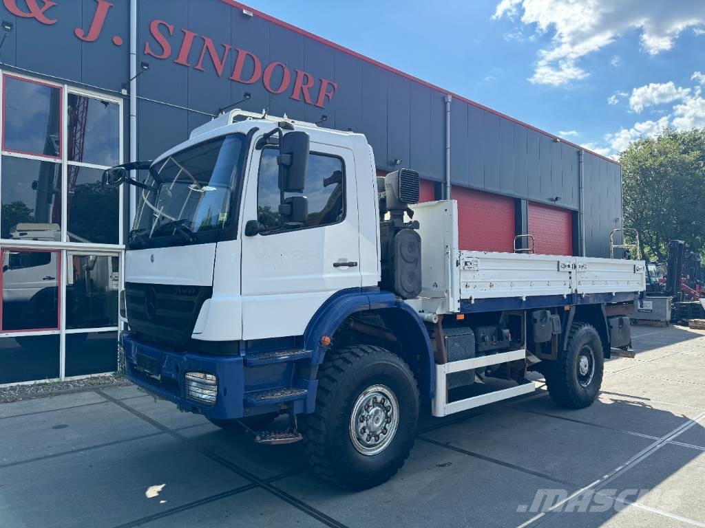 Mercedes-Benz 1829 A 4x4 Axor - R Flatbed / Dropside trucks