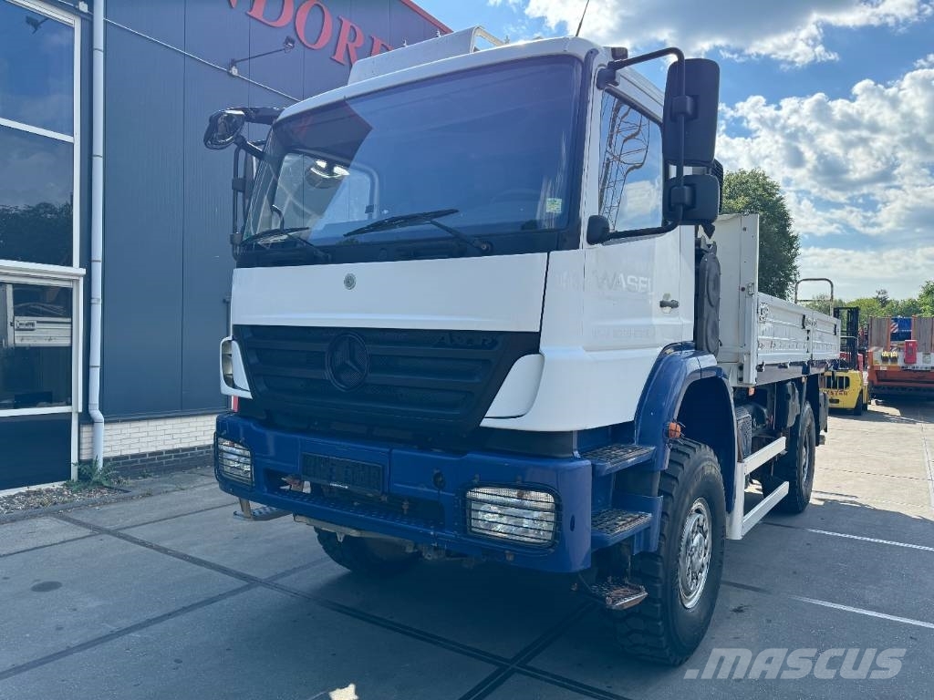Mercedes-Benz 1829 A 4x4 Axor - R Flatbed / Dropside trucks
