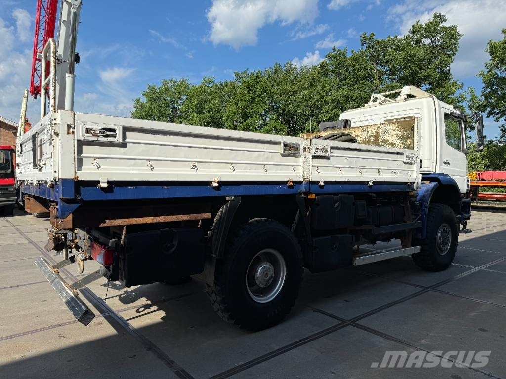 Mercedes-Benz 1829 A 4x4 Axor - R Flatbed / Dropside trucks