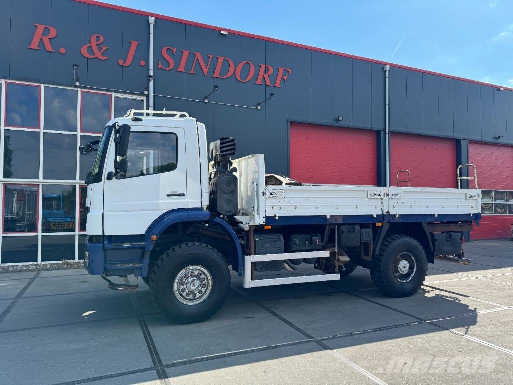 Mercedes-Benz 1829 A 4x4 Axor - R Flatbed / Dropside trucks