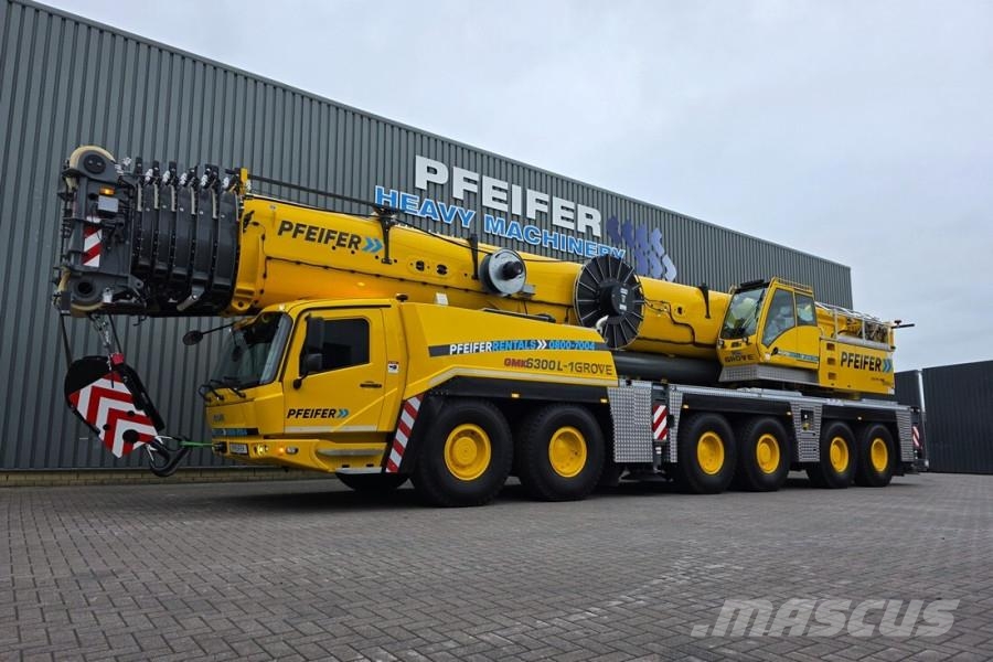 Grove GMK6300L-1 Available For Rent, Dutch Registration, رافعات صالحة لكل أنواع الطرق