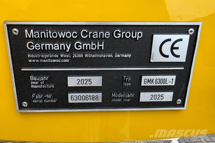 Grove GMK6300L-1 Available For Rent, Dutch Registration, رافعات صالحة لكل أنواع الطرق