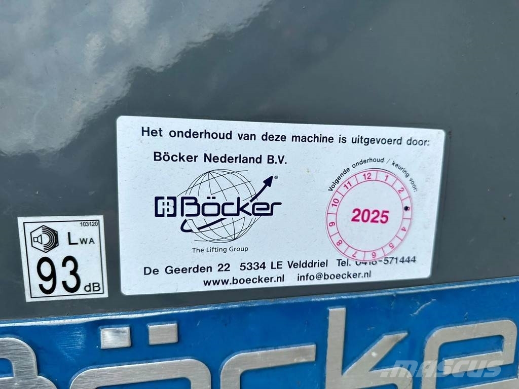 Böcker 34/1-8LH Construction hoists