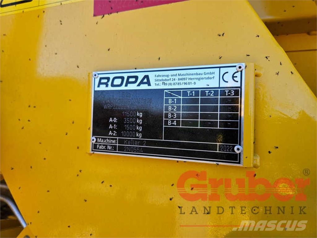 Ropa Keiler II RK 21 Машини для збирання та переробки картоплі - Інші