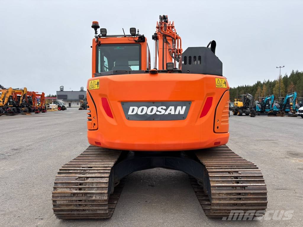 Doosan DX 140 LCR-5/ Kallistuva kauha, Pienet tunnit Telakaivukoneet