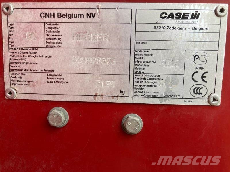 Case IH CASE 3050 联合收割机头
