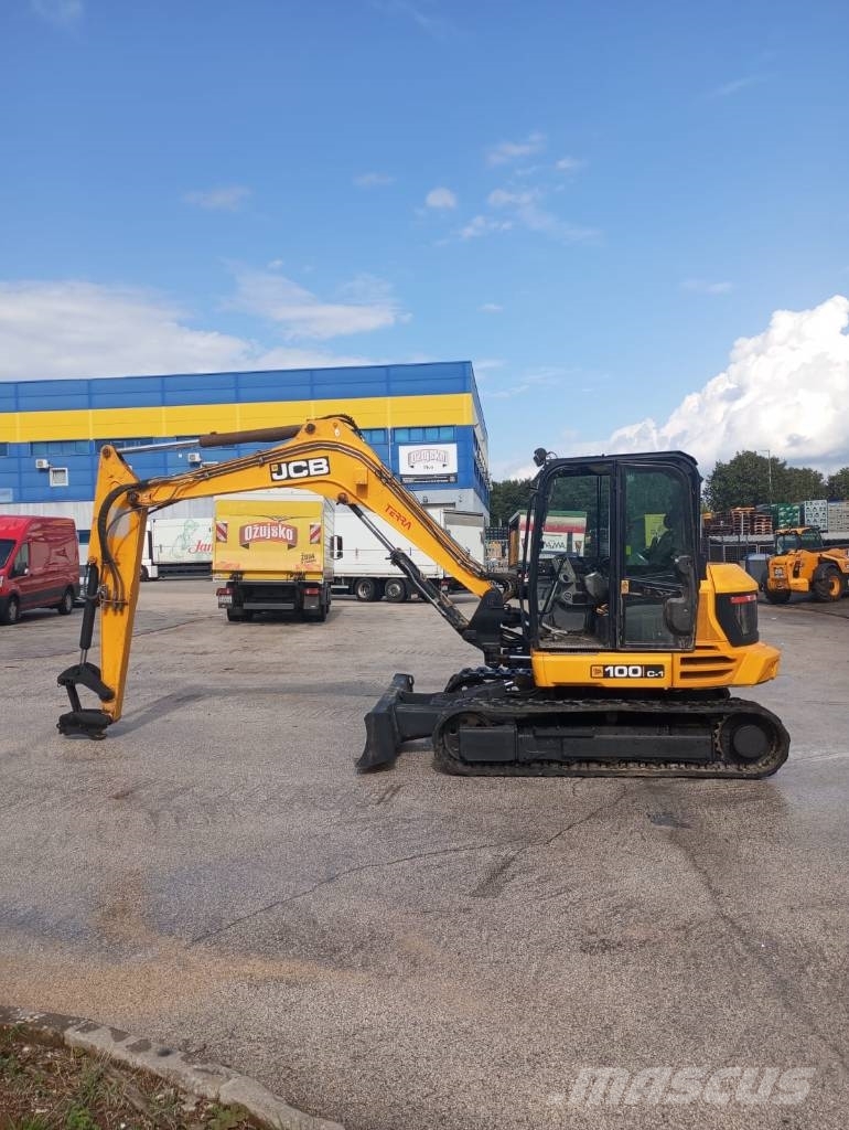 JCB 100 C-1 中型油圧ショベル 7t-12t(ユンボ・パワーショベル・バックホー)