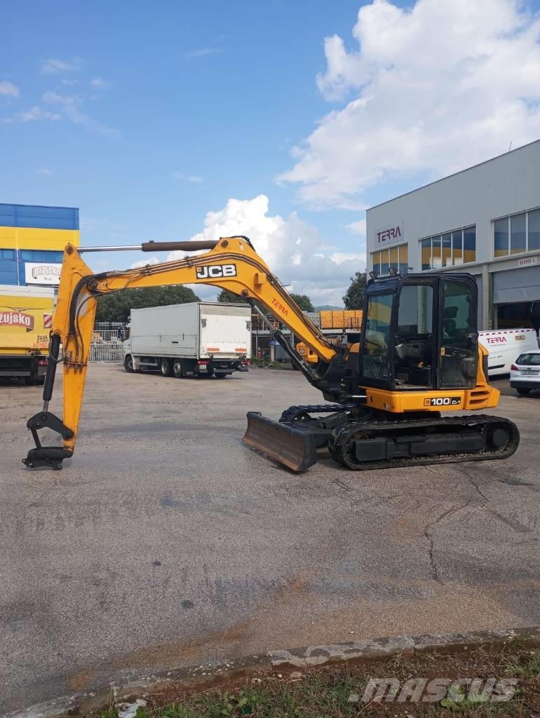 JCB 100 C-1 中型油圧ショベル 7t-12t(ユンボ・パワーショベル・バックホー)