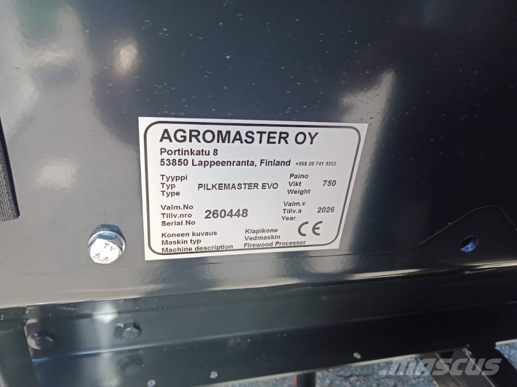 Pilkemaster Evo 36 HC TR Koka šķēlēji, frēzes, šķeldotāji