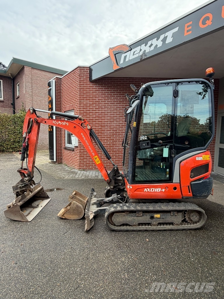Kubota KX 018-4 Minigraafmachines < 7t