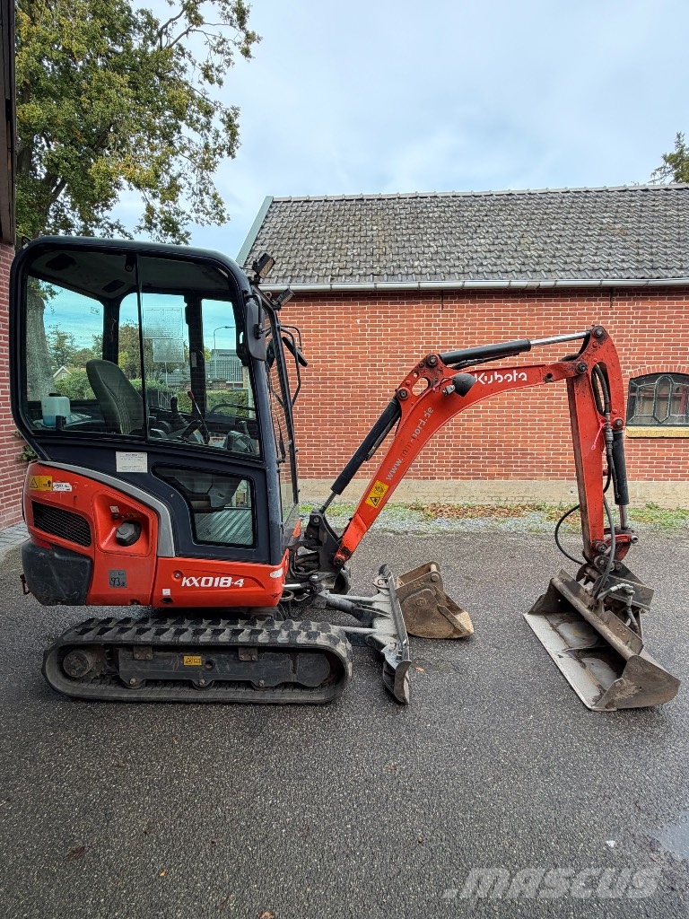 Kubota KX 018-4 Minigraafmachines < 7t
