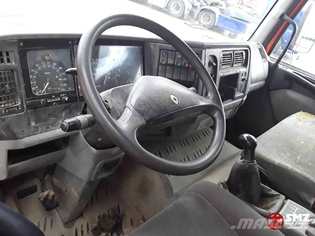 Renault Midlum 210 Hiab 102 manual pump Автомобильные краны