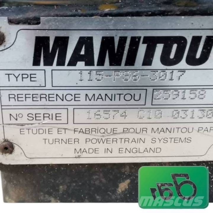 Manitou Gearbox 115-PS6-3017 Powershift 259158 MLT 741 Getriebe