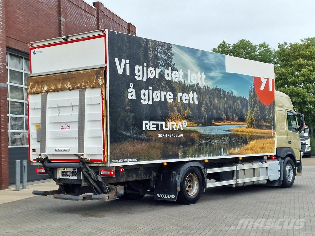 Volvo FM 370 Globetrotter 4x2 - Buggsbygg box with sided Bakwagens met gesloten opbouw