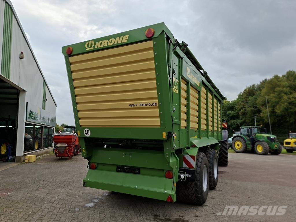 Krone TX460D Oprema za polaganje in upravljanje