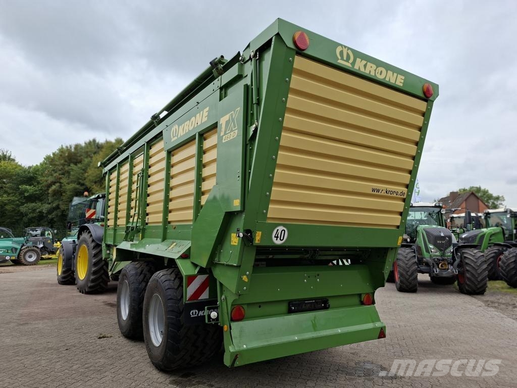 Krone TX460D Oprema za polaganje in upravljanje