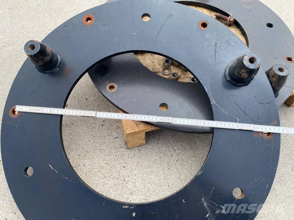 Adapterplatten Hinterradgewichte Žemės ūkis - Kita