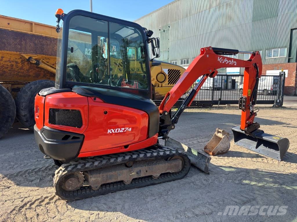 Kubota KX 027 Minigraafmachines < 7t