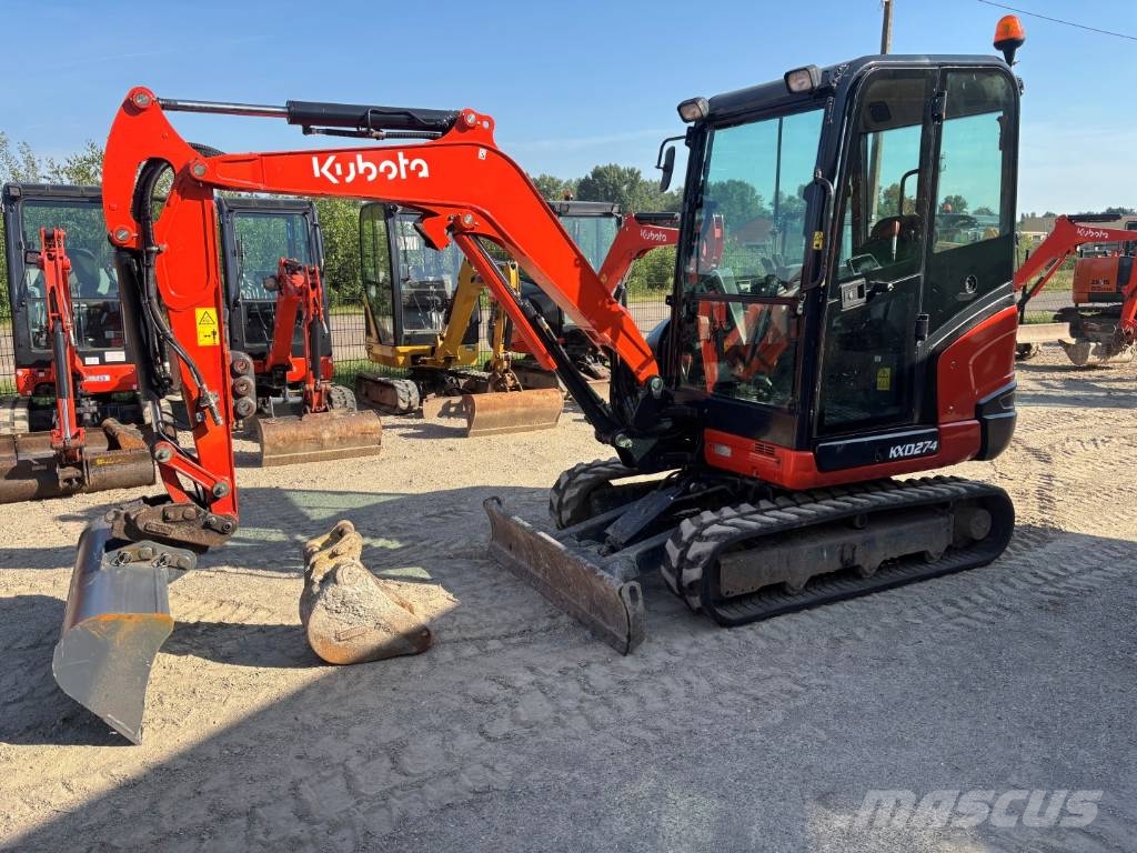 Kubota KX 027 Minigraafmachines < 7t