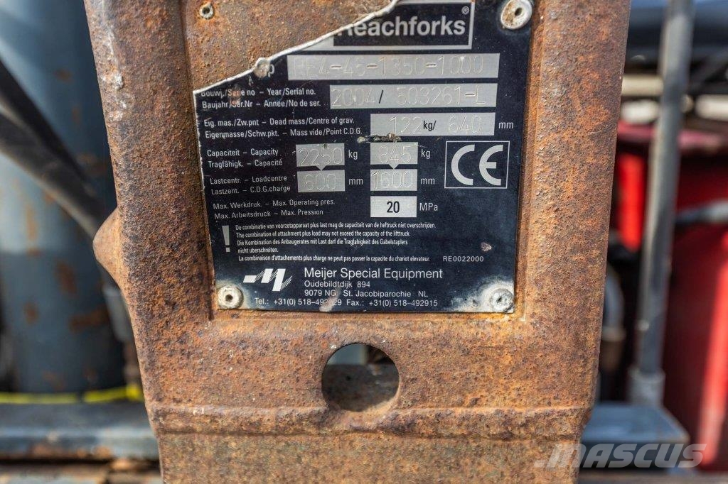 Moffet RE4 - 45-1.444 H-4X4 Kahveltõstukid - muud