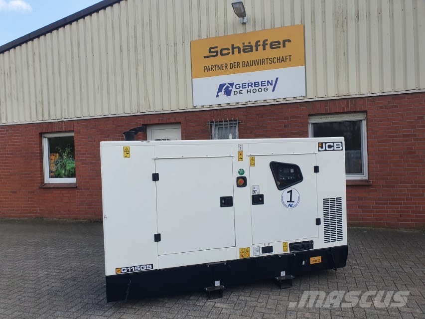 JCB 115 kVA Stromerzeuger G115QS Dieselgenerator Diesel Generatoren