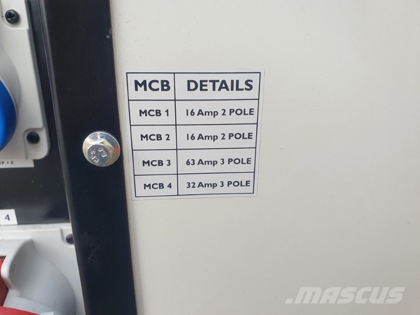 JCB 115 kVA Stromerzeuger G115QS Dieselgenerator Diesel Generatoren