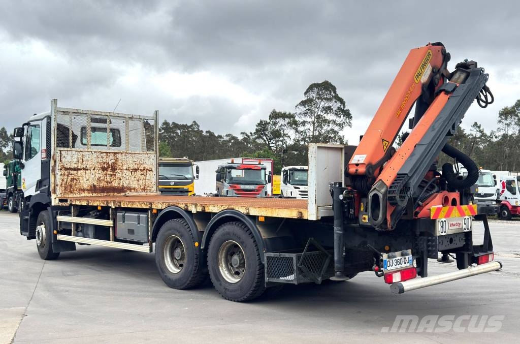 Renault C 380 + Palfinger PK 18002 H Caminhões de mesa/dropside