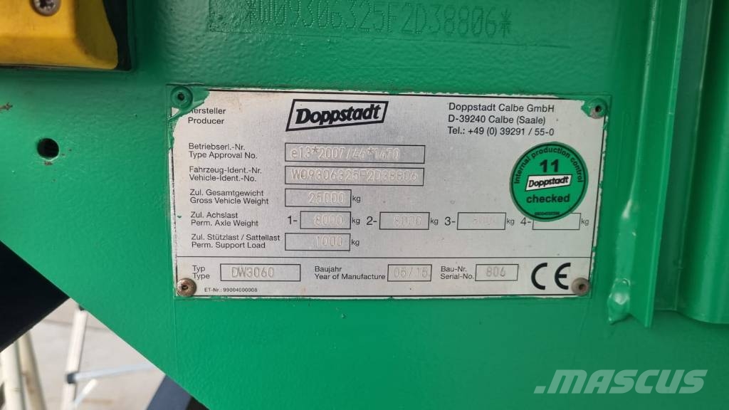 Doppstadt DW 3060 Bufalo Muut metsäkoneet