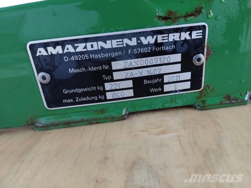 Amazone 1402 ZA-X Perfect Rozmetadlá priemyselných hnojív