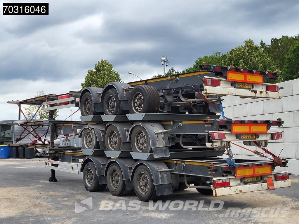Kässbohrer CS 3 axles Lift Axle 40ft Containerchassis