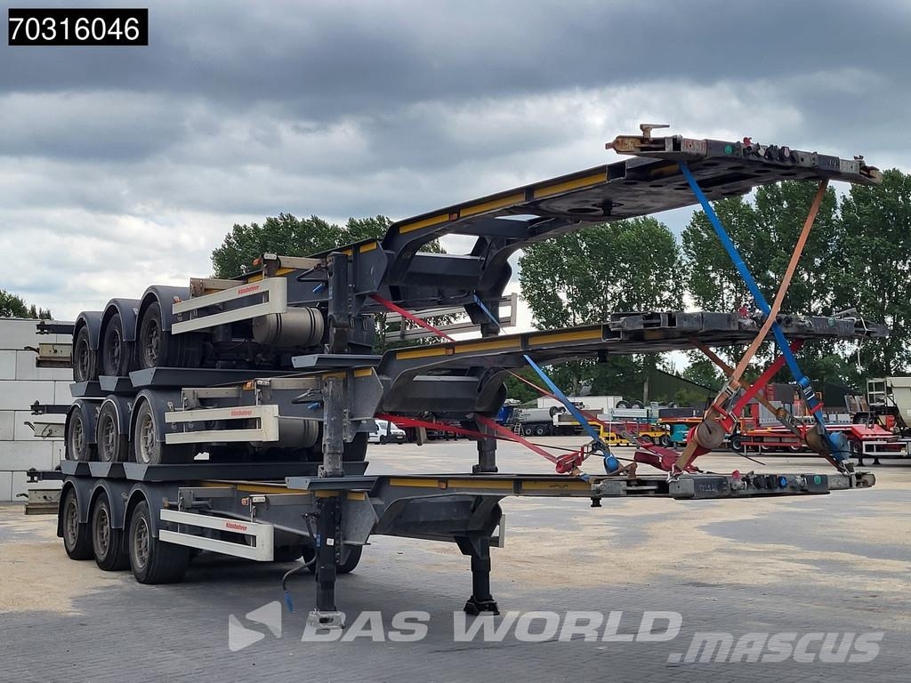 Kässbohrer CS 3 axles Lift Axle 40ft Containerchassis