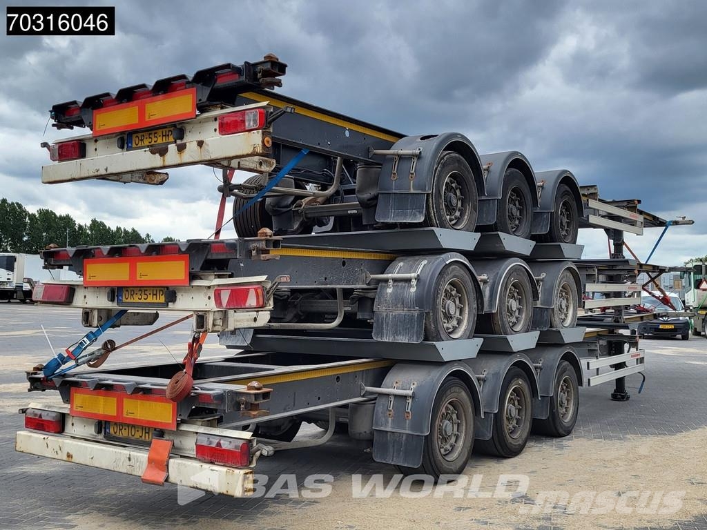 Kässbohrer CS 3 axles Lift Axle 40ft Containerchassis