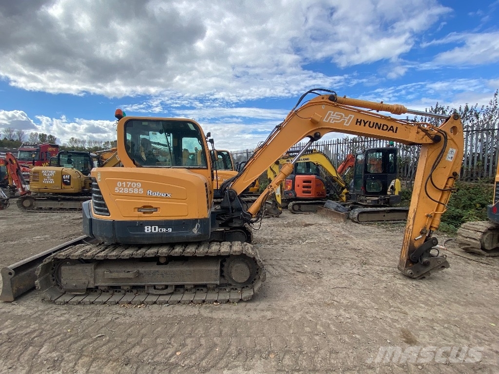 Hyundai Robex 80 CR-9 Excavadoras 7t - 12t