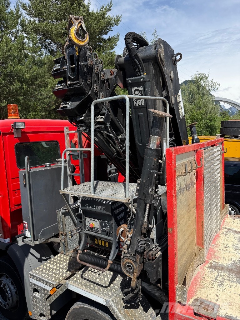 Hiab 322 EP-5 Hipro, Abroll, Pritsche Truck mounted cranes