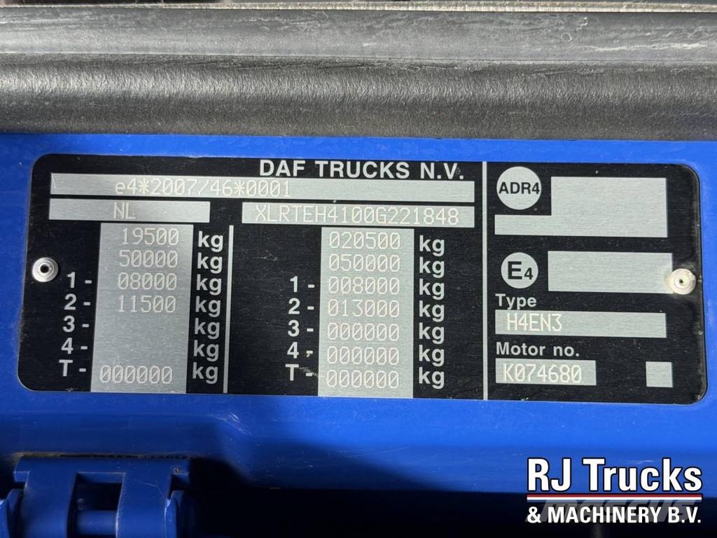 DAF XF 450 FT SpaceCab - Alcoa | PTO | Tank | Smart Ta 트랙터 유닛
