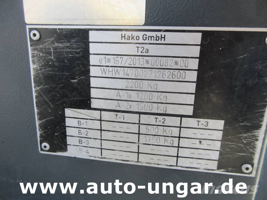 Hako CityMaster CM 600 Kehrmaschine 4x4 Kommunalfahrzeu Veegmachines