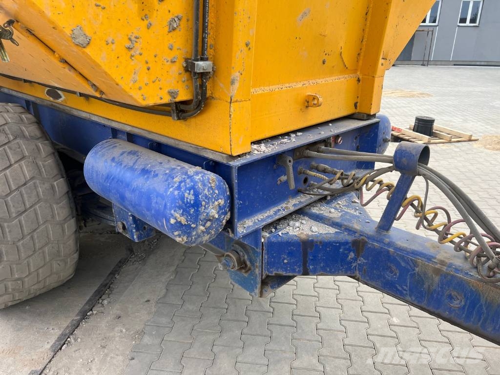 Krone SD TRI AXLE DRAW BAR Remolques con caja de volteo