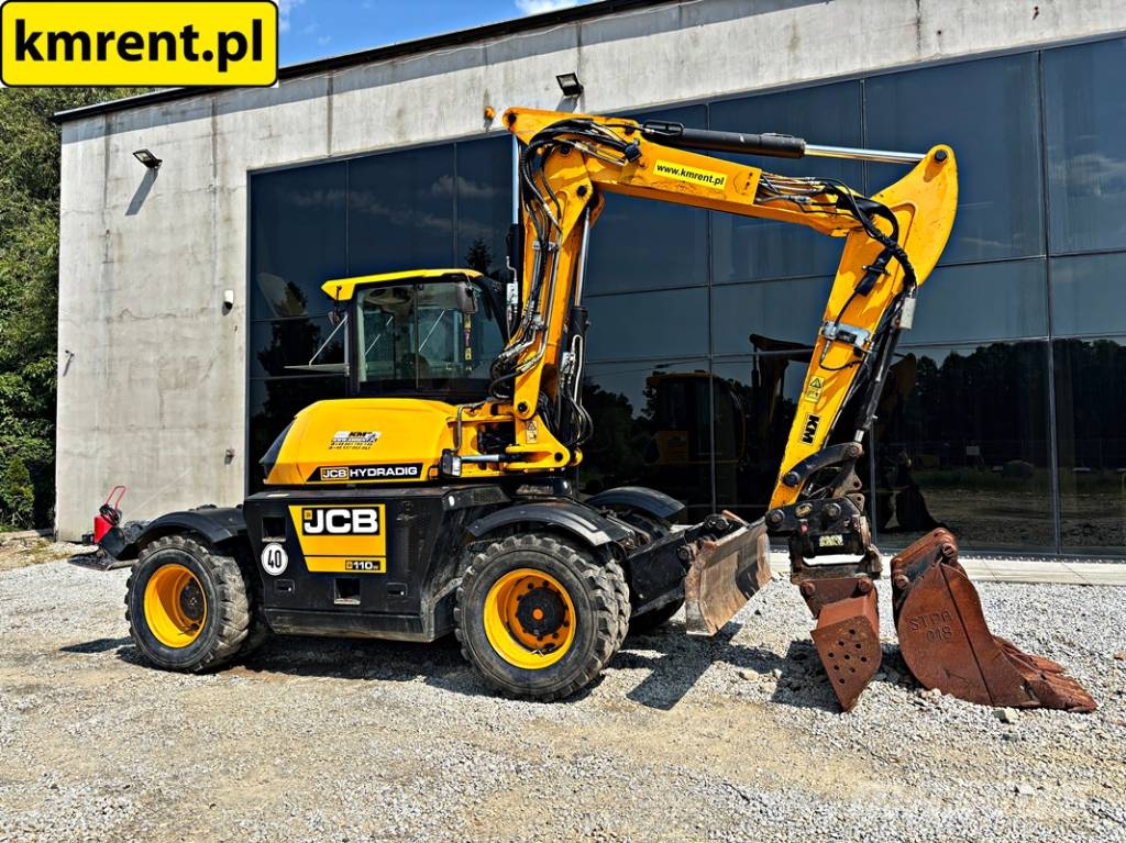 JCB HD110WT 4F KOPARKA KOŁOWA HYDRADIG POWERTILLT 2018 Wielgraafmachines