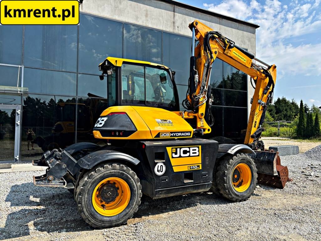 JCB HD110WT 4F KOPARKA KOŁOWA HYDRADIG POWERTILLT 2018 Wielgraafmachines