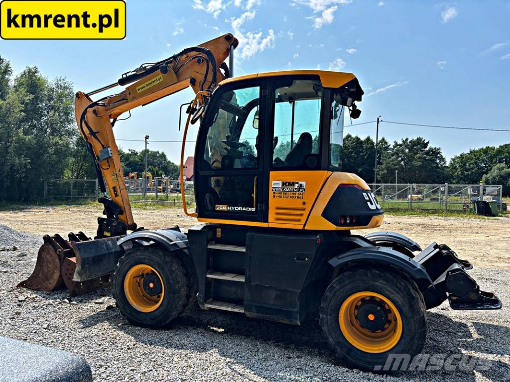 JCB HD110WT 4F KOPARKA KOŁOWA HYDRADIG POWERTILLT 2018 Wielgraafmachines