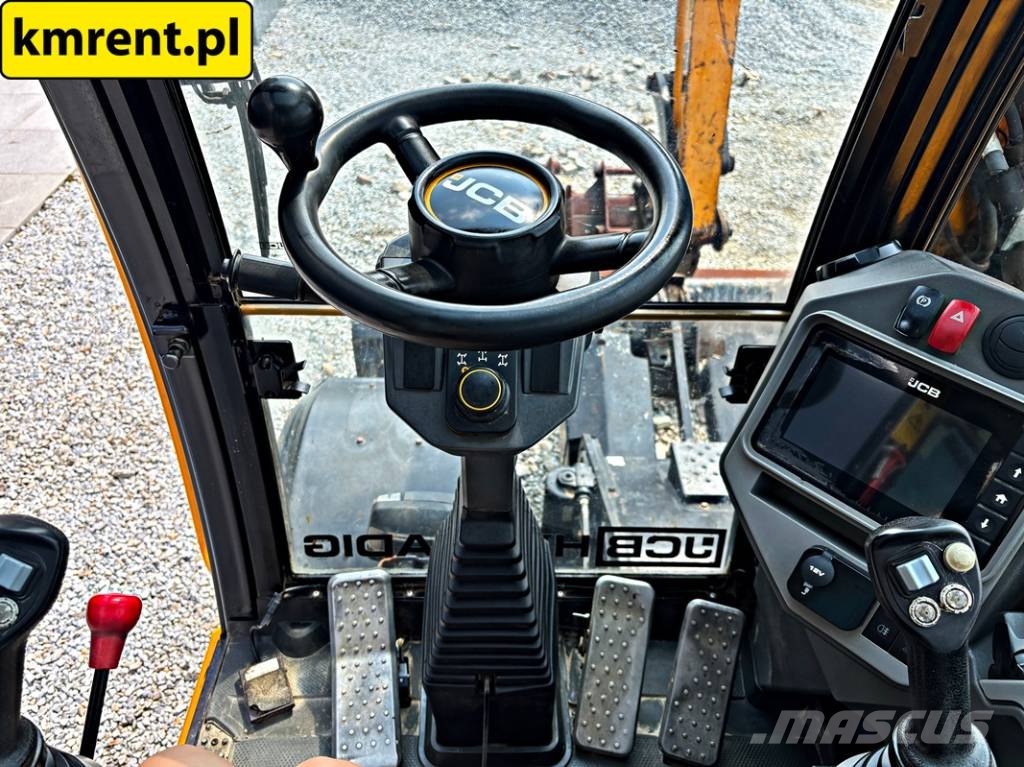 JCB HD110WT 4F KOPARKA KOŁOWA HYDRADIG POWERTILLT 2018 Wielgraafmachines