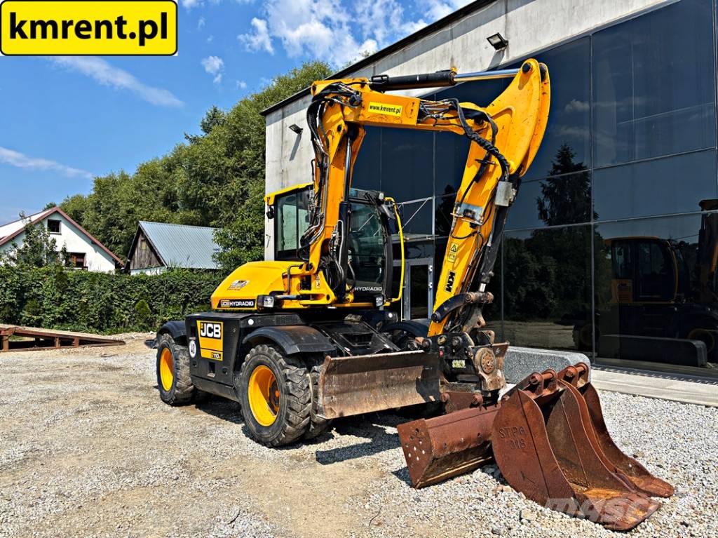 JCB HD110WT 4F KOPARKA KOŁOWA HYDRADIG POWERTILLT 2018 Wielgraafmachines