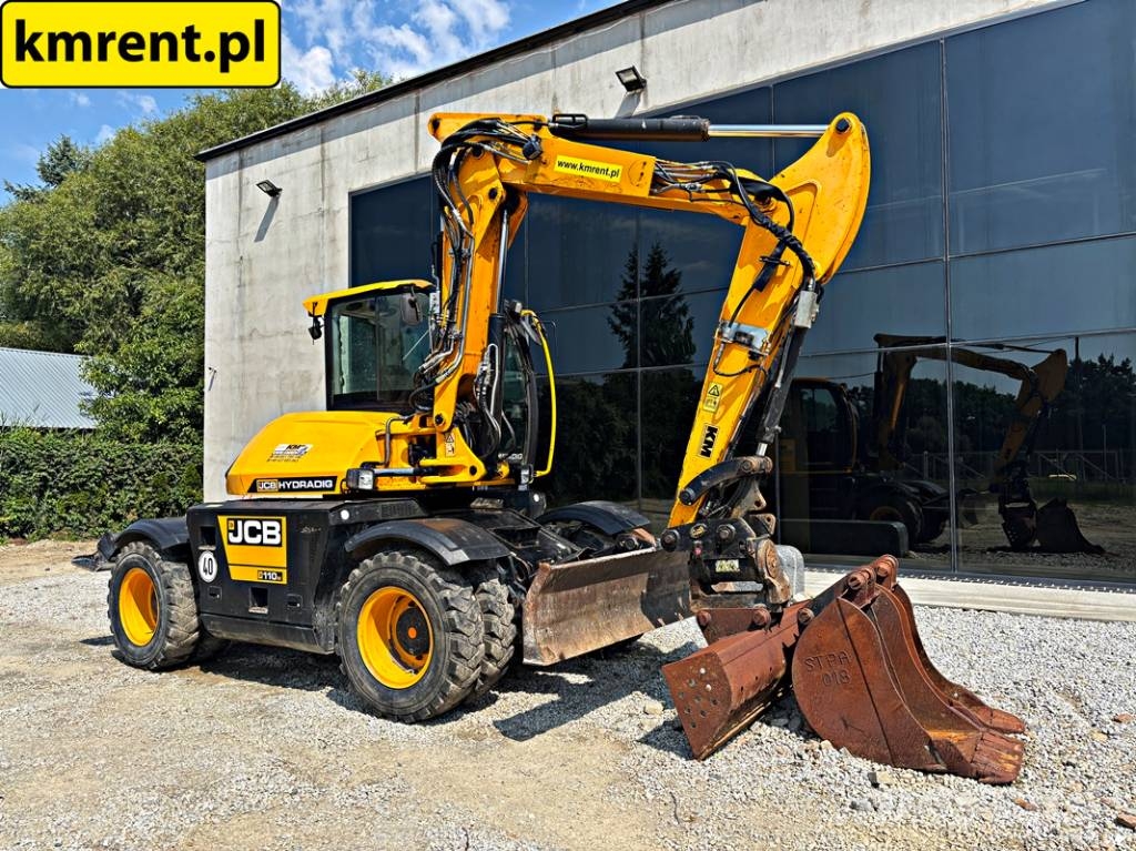 JCB HD110WT 4F KOPARKA KOŁOWA HYDRADIG POWERTILLT 2018 Wielgraafmachines