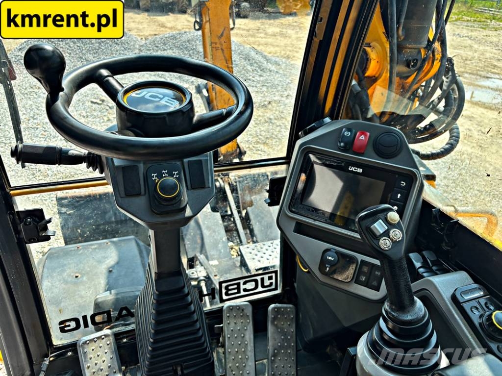 JCB HD110WT 4F KOPARKA KOŁOWA HYDRADIG POWERTILLT 2018 Wielgraafmachines