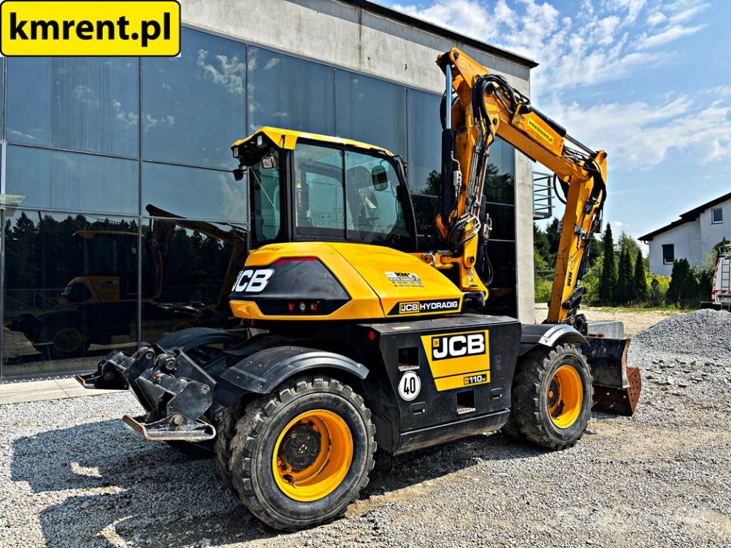 JCB HD110WT 4F KOPARKA KOŁOWA HYDRADIG POWERTILLT 2018 Wielgraafmachines