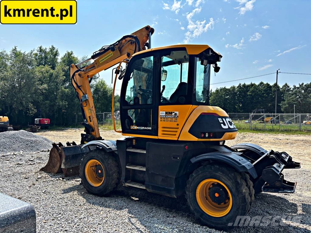 JCB HD110WT 4F KOPARKA KOŁOWA HYDRADIG POWERTILLT 2018 Wielgraafmachines