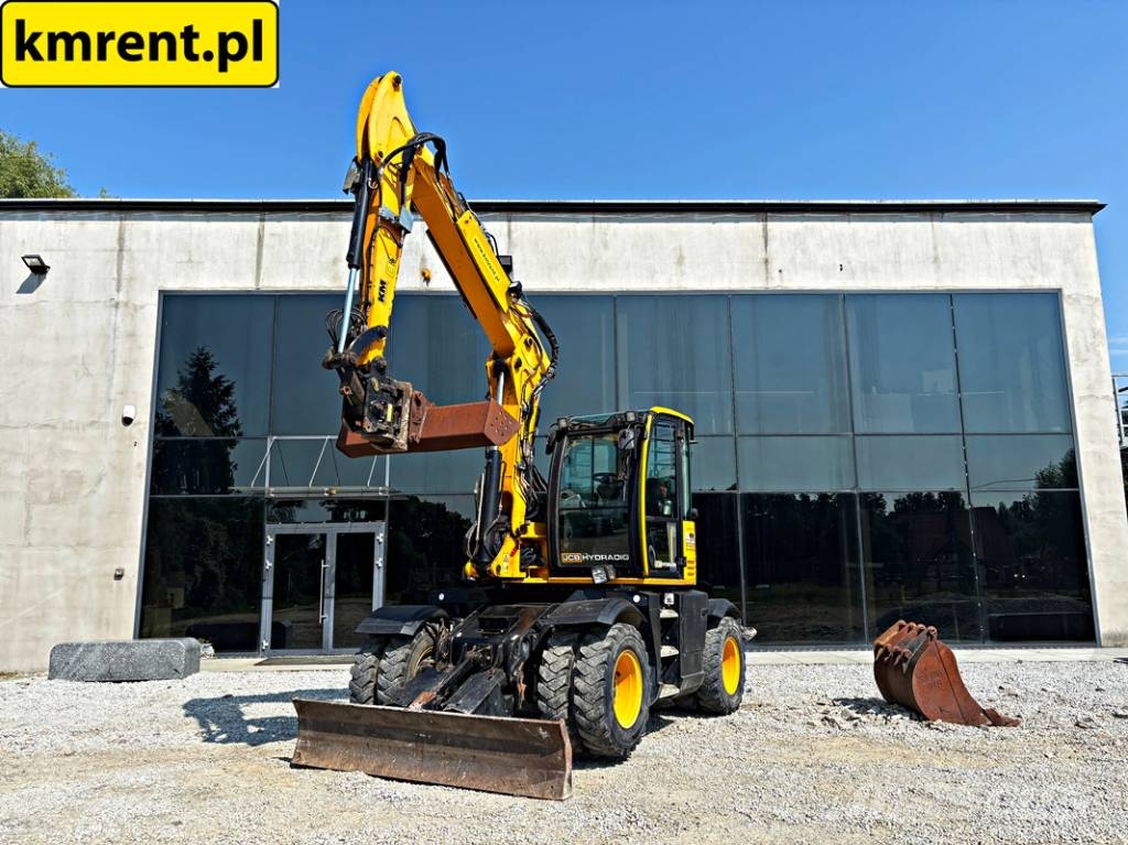 JCB HD110WT 4F KOPARKA KOŁOWA HYDRADIG POWERTILLT 2018 Wielgraafmachines